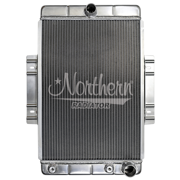 Universal Downflow Radiator Northern Radiator | Hotrod Radiators - 26 x 16 x 3 1/8 Downflow